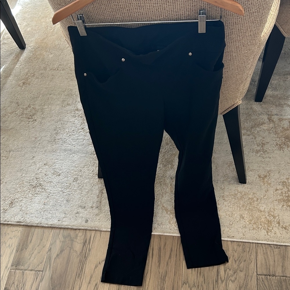 PGA Tour Black Ankle Pants